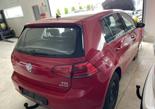 Volkswagen Golf cena 17900 przebieg: 134000, rok produkcji 2016 z Mikołajki małe 56